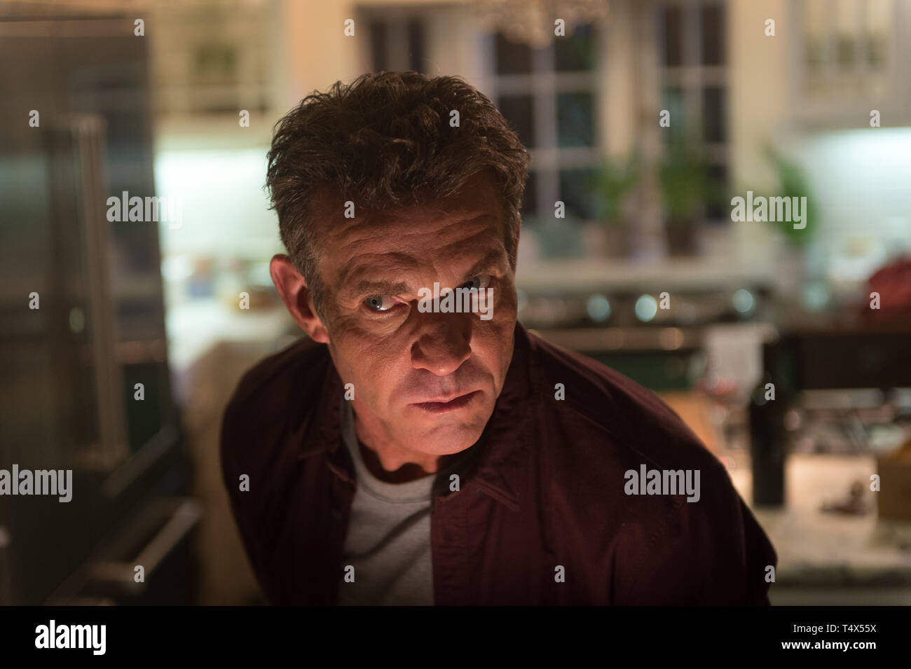 RELEASE DATE: May 3, 2019 TITLE: The Intruder STUDIO: Screen Gems DIRECTOR: Deon Taylor PLOT: A young married couple buy a beautiful house on several acres of land only to find out that the man they bought it from refuses to let go of the property. STARRING: DENNIS QUAID as Charlie Peck. (Credit Image: © Screen Gems/Entertainment Pictures) Stock Photo