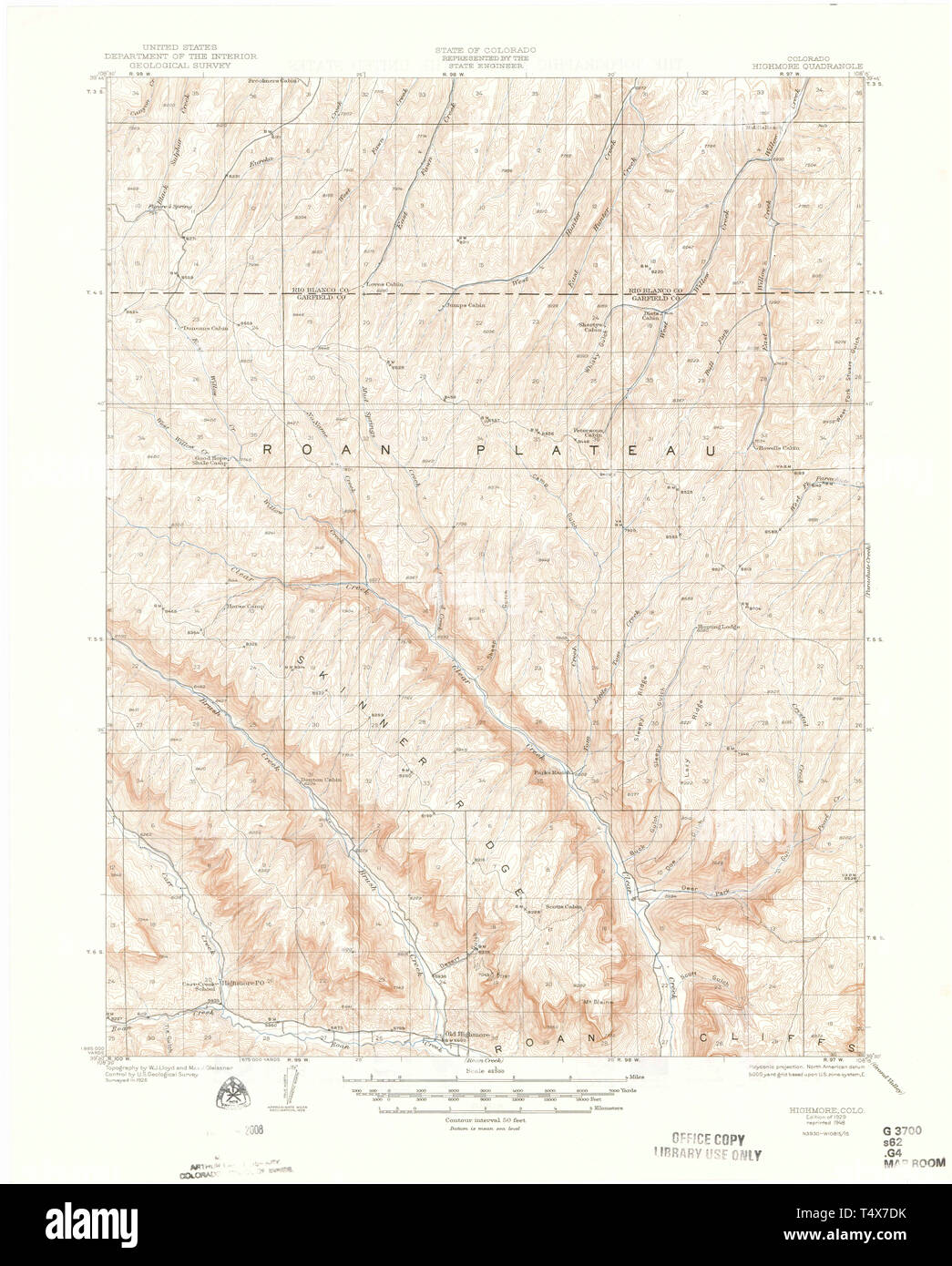 Map of highmore hires stock photography and images Alamy
