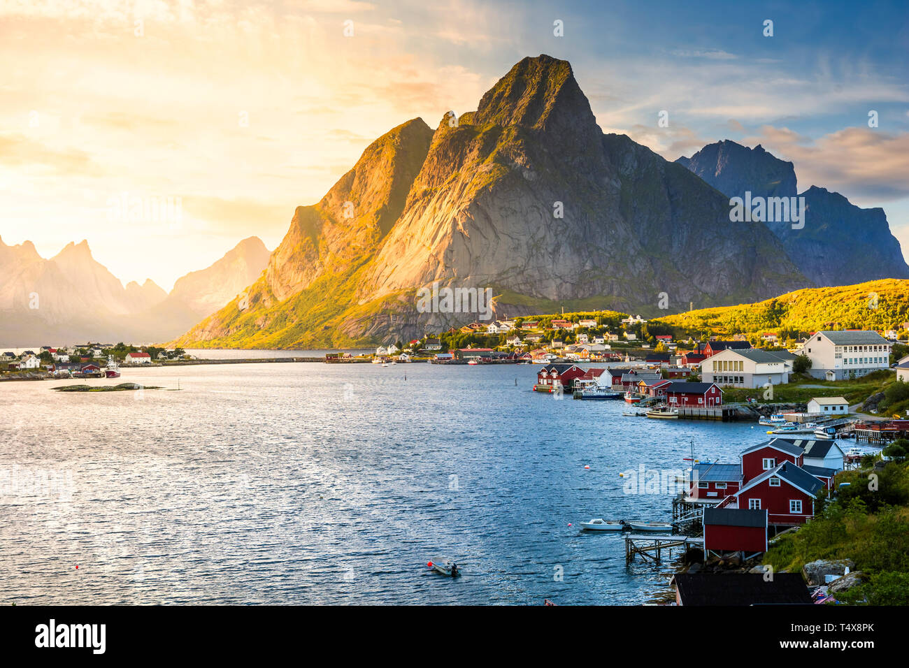 Reine at Lofoten Islands, Norway Stock Photo