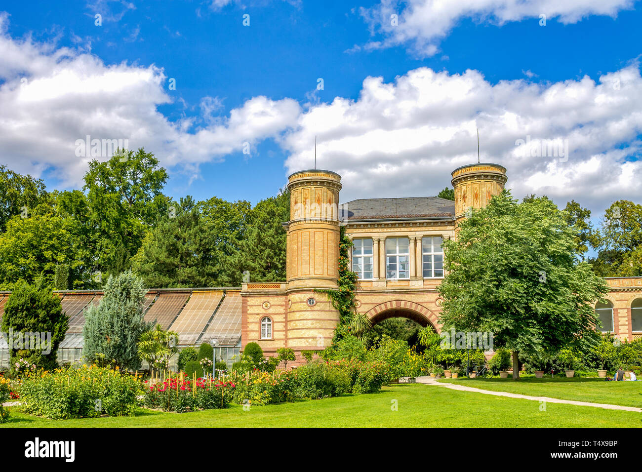 Botanical Garden in Karlsruhe, Germany Stock Photo