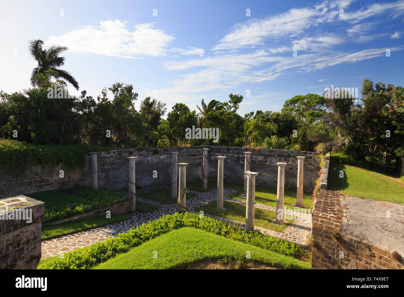 Bermuda, Hamilton, Fort Hamilton Stock Photo - Alamy