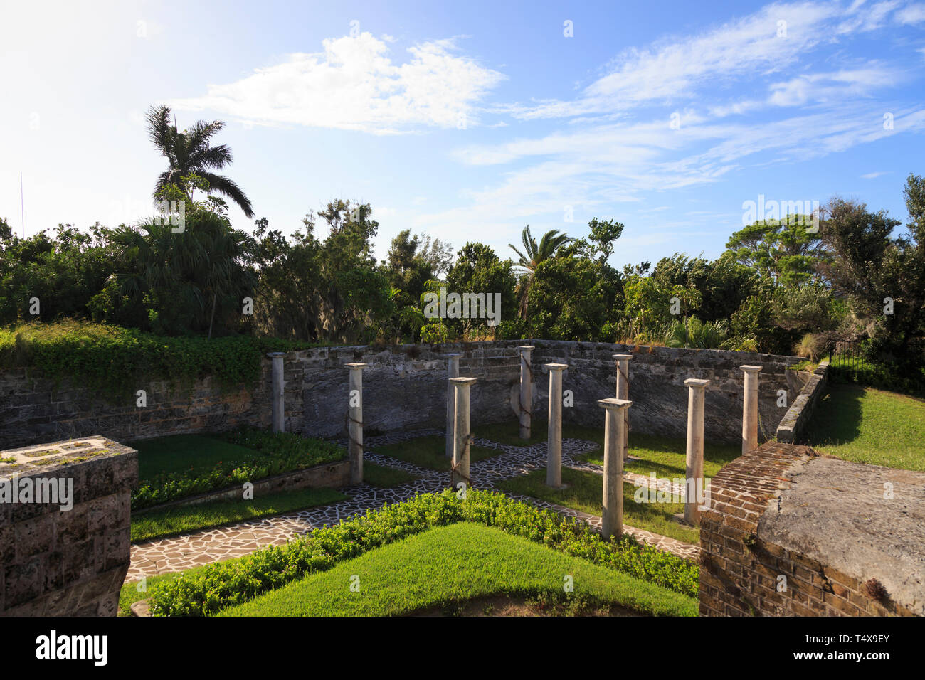 Bermuda, Hamilton, Fort Hamilton Stock Photo - Alamy