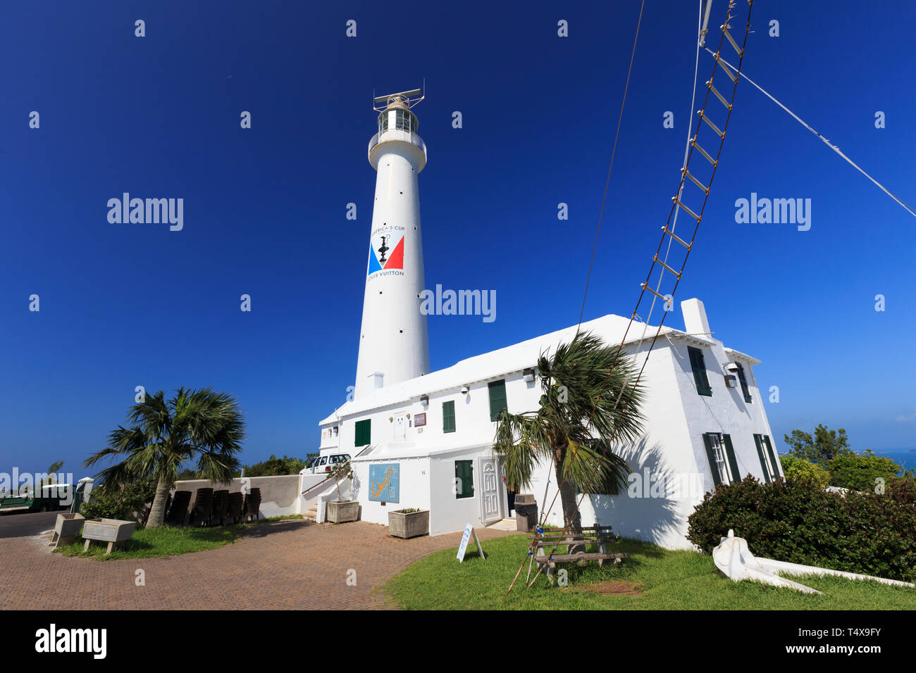 Bermuda, Gibb's Hill Lighthouse Stock Photo