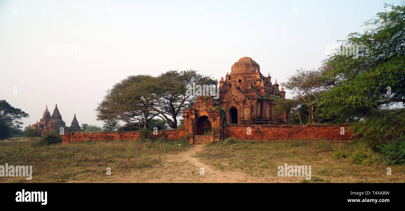 Eim ya kyaung nga myet hna temple, Bagan Archaeological Zone, Myanmar Stock Photo