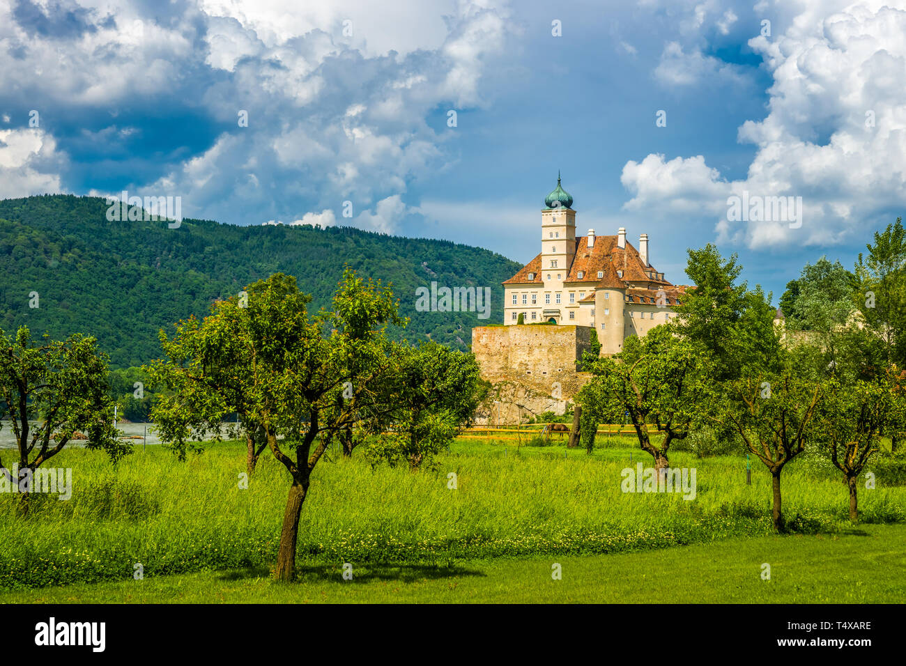 Castle Schoenbuehl, Wachau, Austria Stock Photo