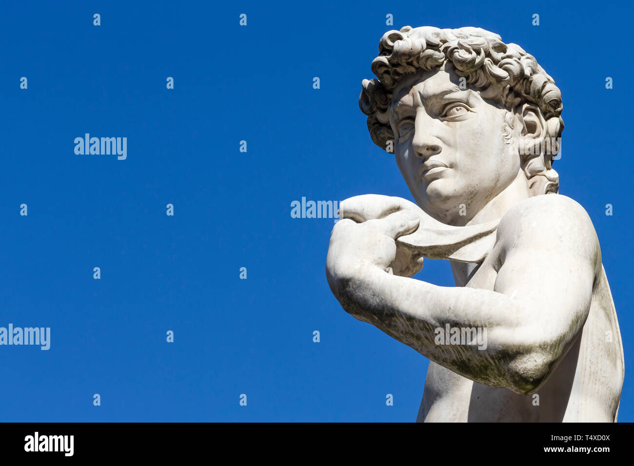 Replica of michelangelos david hires stock photography and images Alamy
