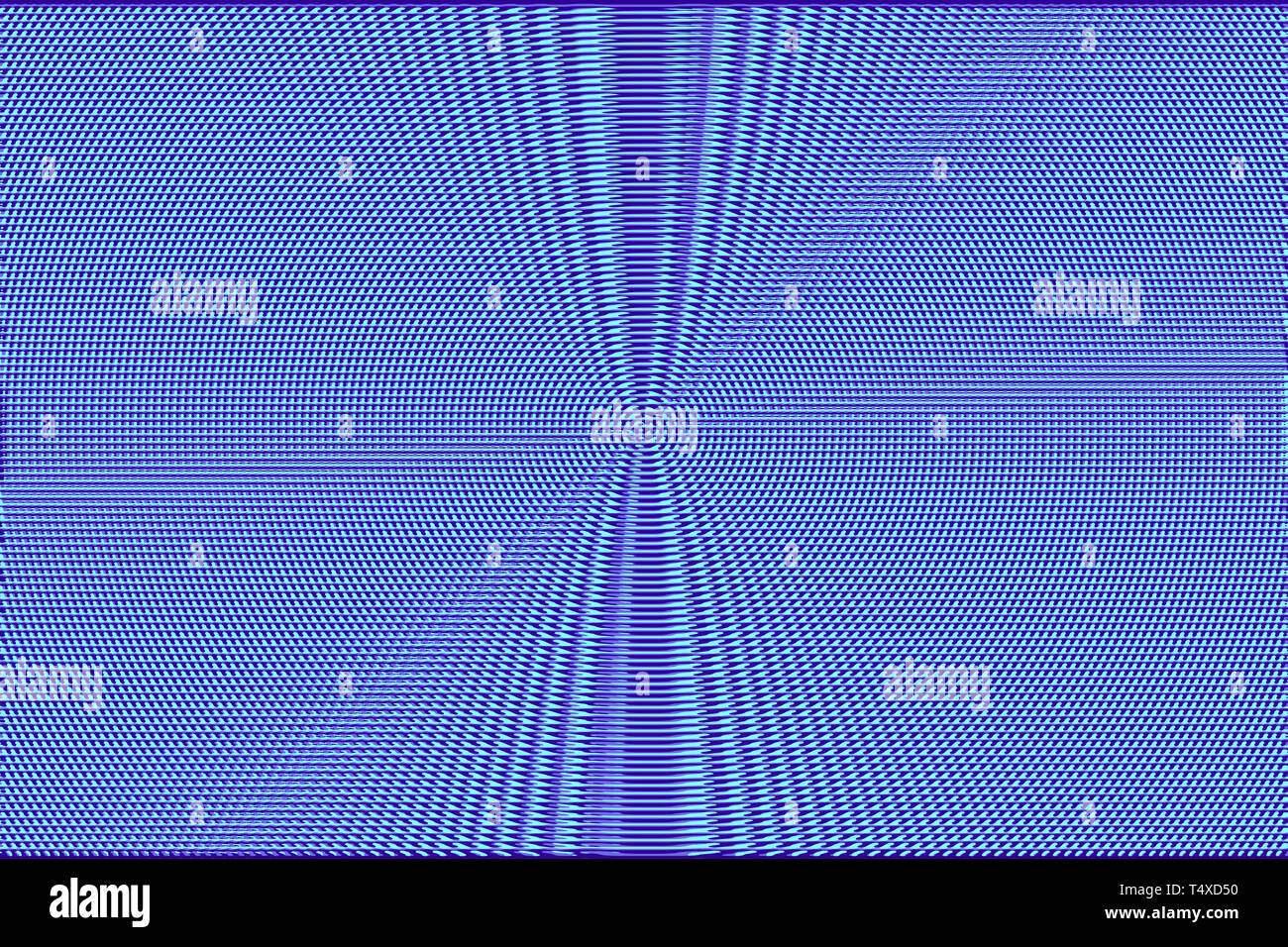 Neon glitch halftone abstract background. Hypnotic optical illusion. Stock Photo