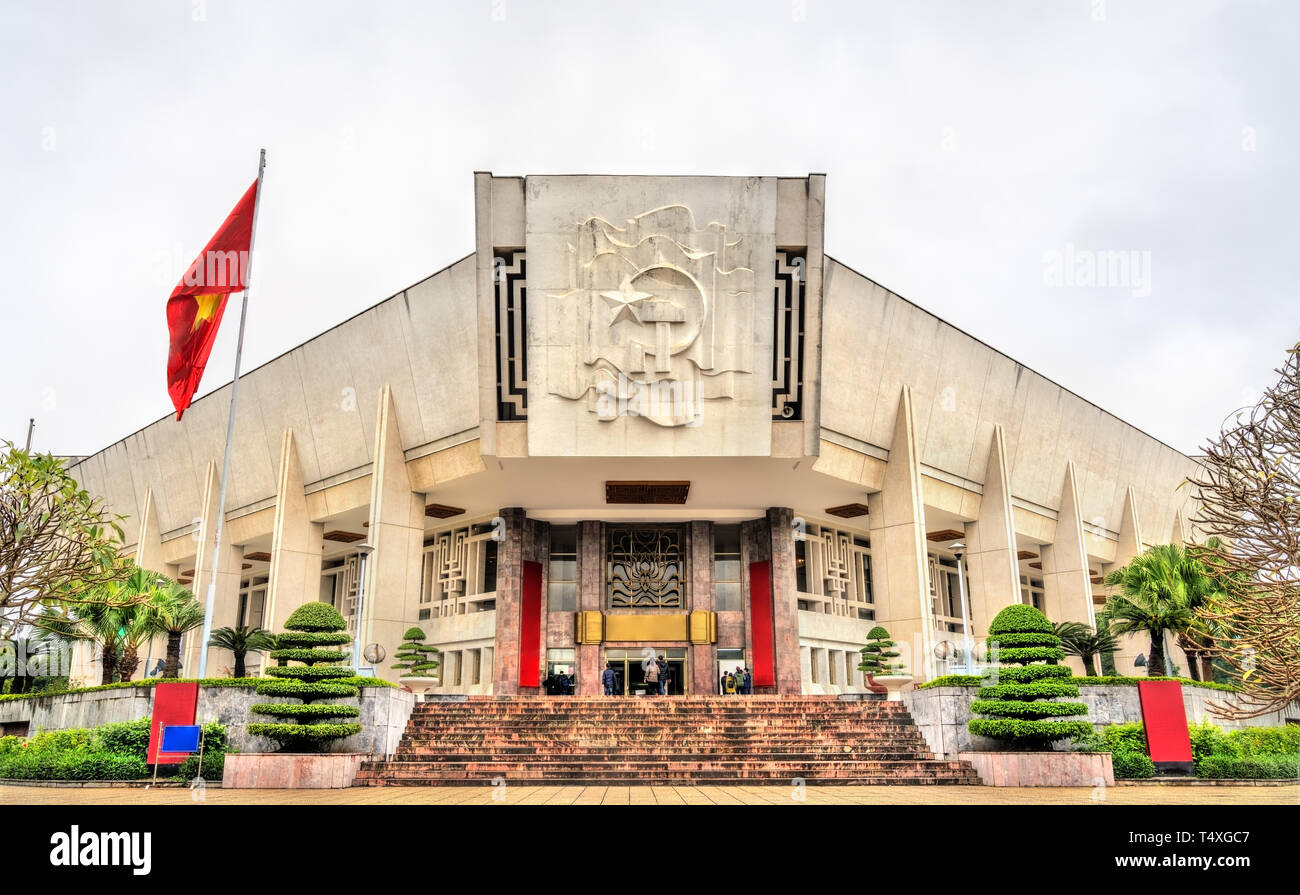 Ho Chi Minh Museum in Hanoi, Vietnam Stock Photo