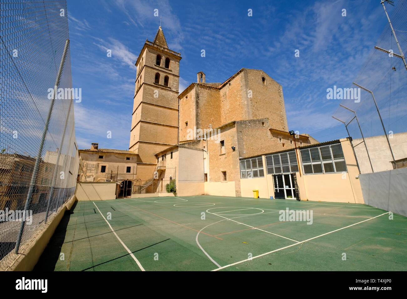 iglesia parroquial de Porreres , Virgen de la ConsolaciónPorreres, Mallorca, balearic islands, spain, europe. Stock Photo