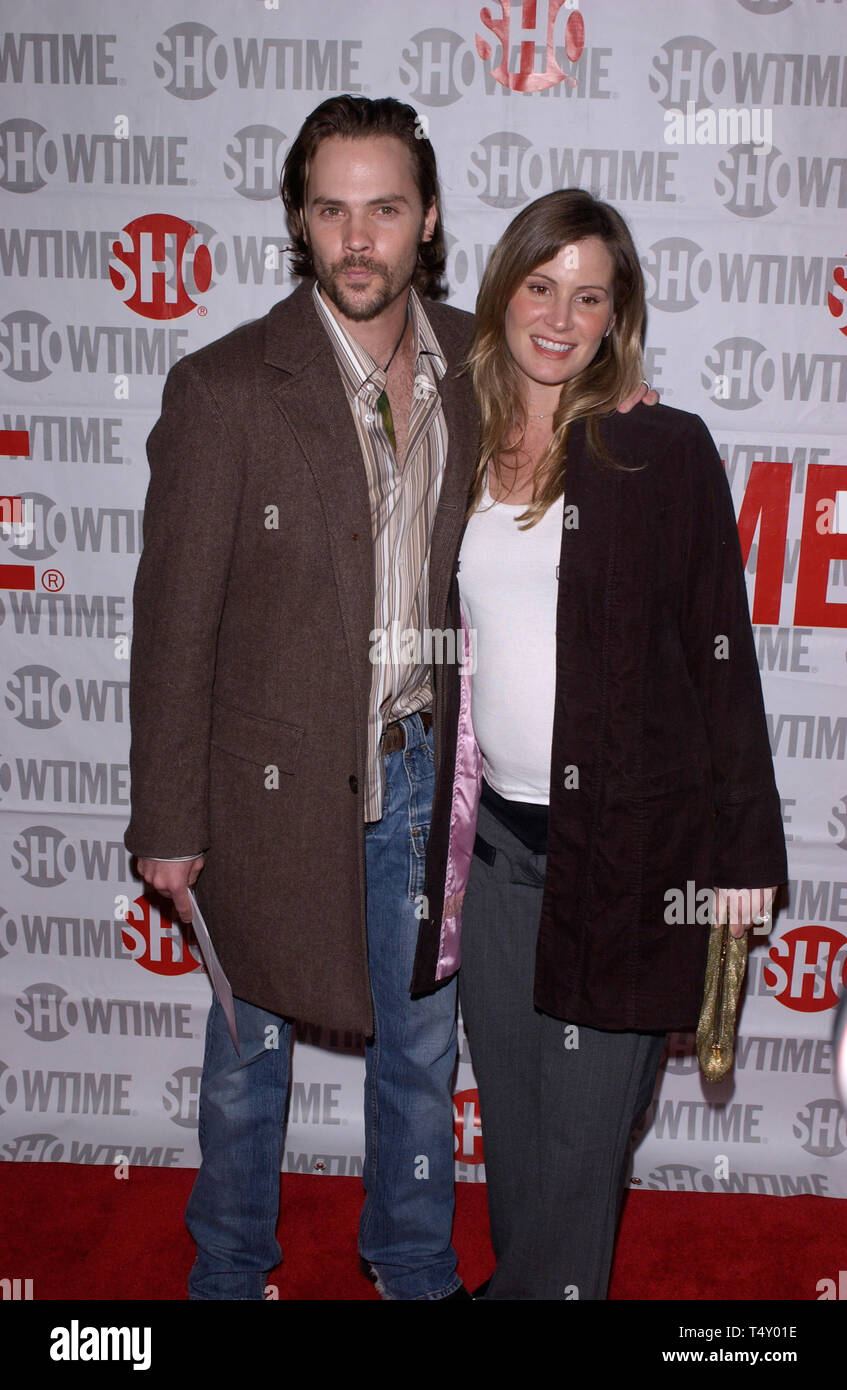 LOS ANGELES, CA. February 23, 2005: BARRY WATSON & wife at the premiere of  "Fat Actress" at the Cinerama Dome, Hollywood © Paul Smith / Featureflash  Stock Photo - Alamy