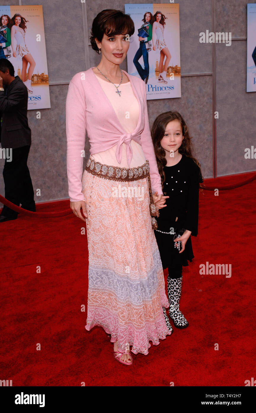 LOS ANGELES, CA. March 13, 2005 Actress JANINE TURNER & daughter at the Hollywood premiere of