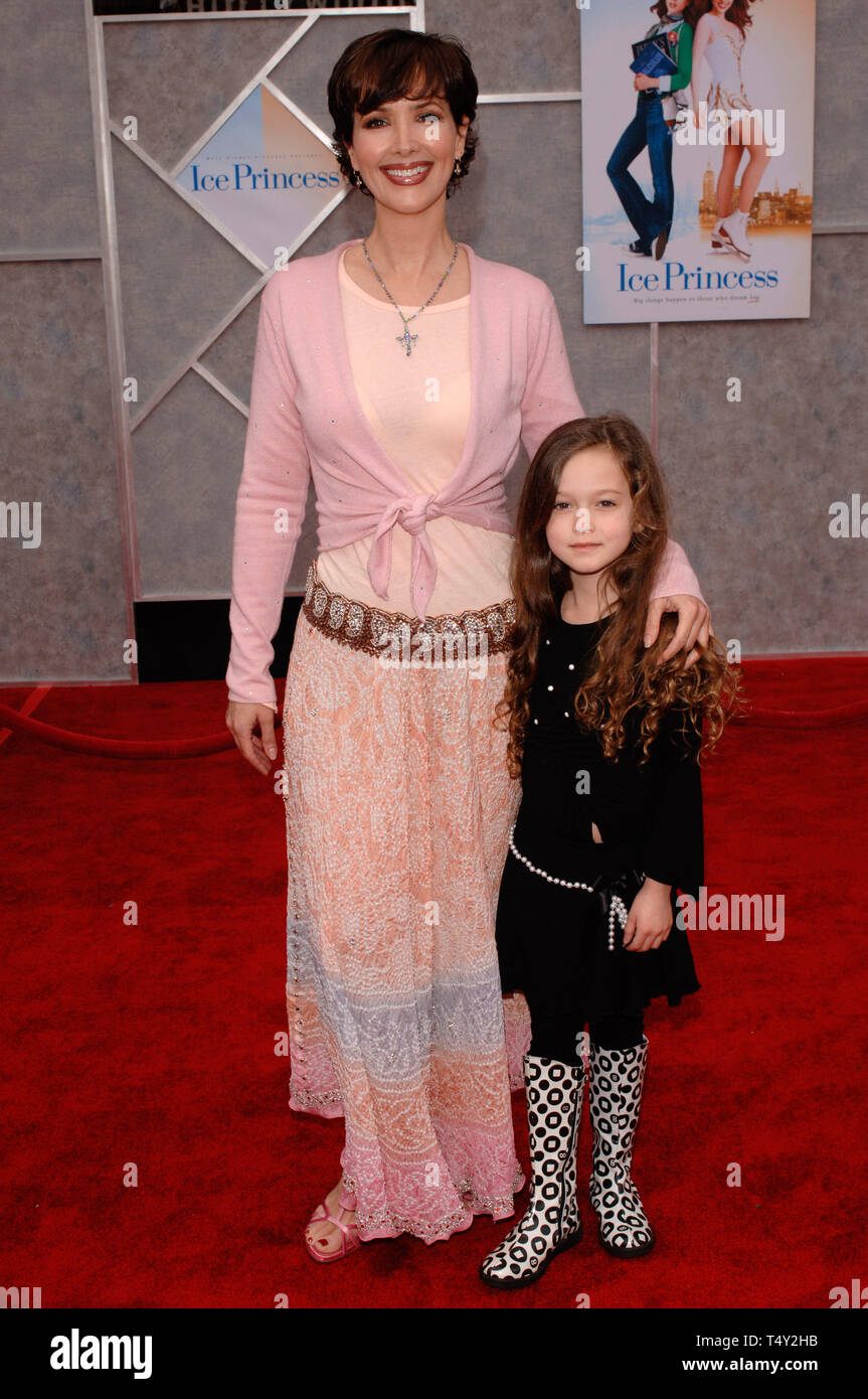 LOS ANGELES, CA. March 13, 2005 Actress JANINE TURNER & daughter at the Hollywood premiere of
