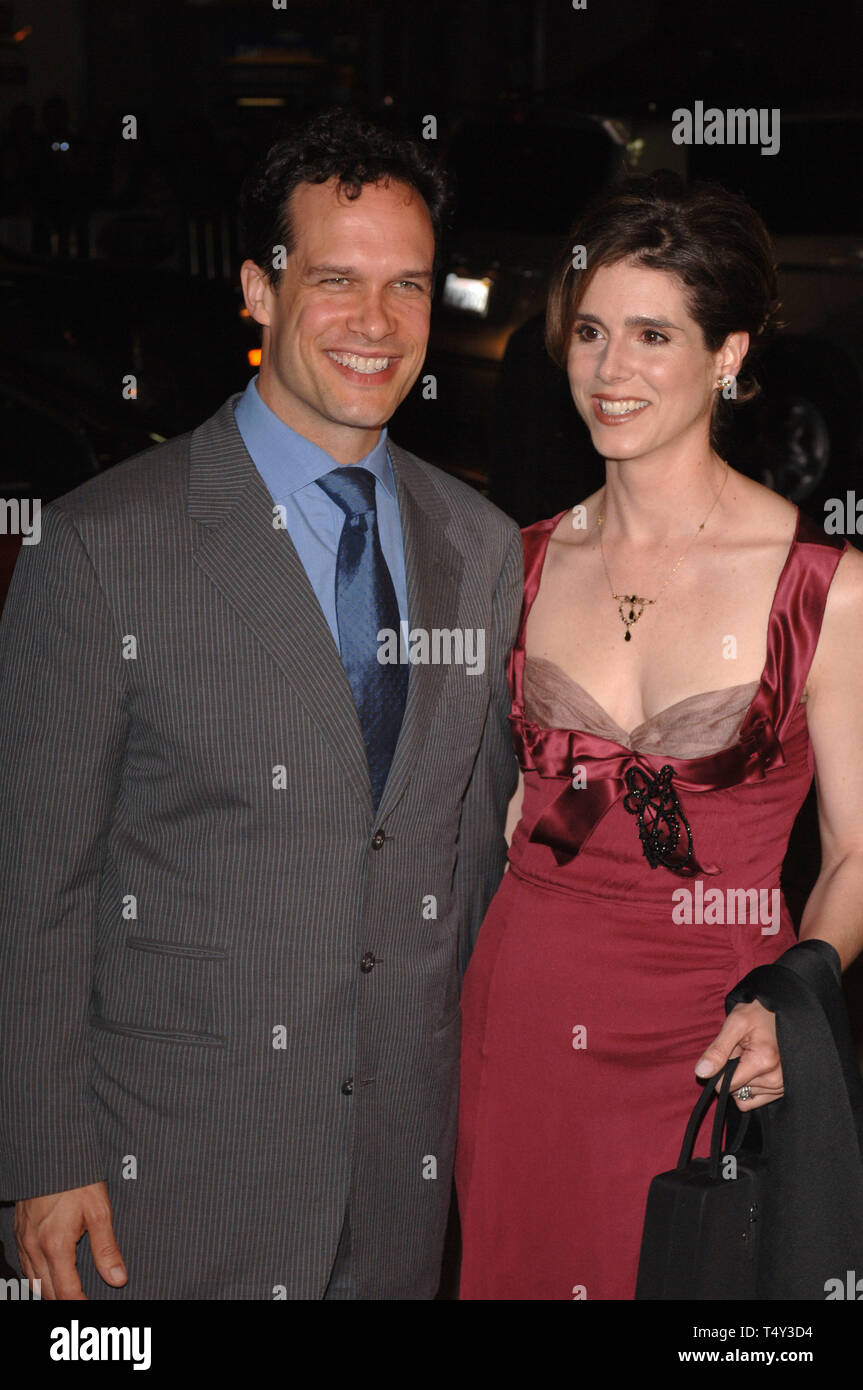 LOS ANGELES, CA. March 23, 2005: Actor DIEDRICH BADER & wife at the US premiere of his new movie Miss Congeniality 2 - Armed and Fabulous, at the Grauman's Chinese Theatre, Hollywood. © 2005 Paul Smith / Featureflash Stock Photo