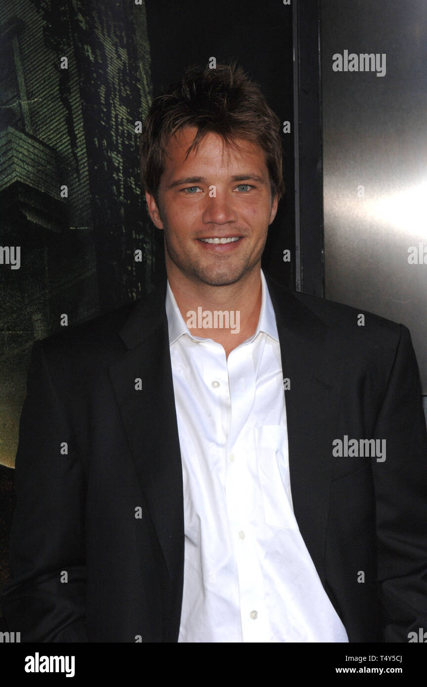 LOS ANGELES, CA. April 07, 2005: Actor JASON PADGETT at the world ...