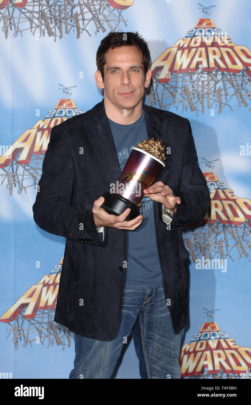 LOS ANGELES, CA. June 04, 2005 Actor BEN STILLER at the 2005 MTV Movie