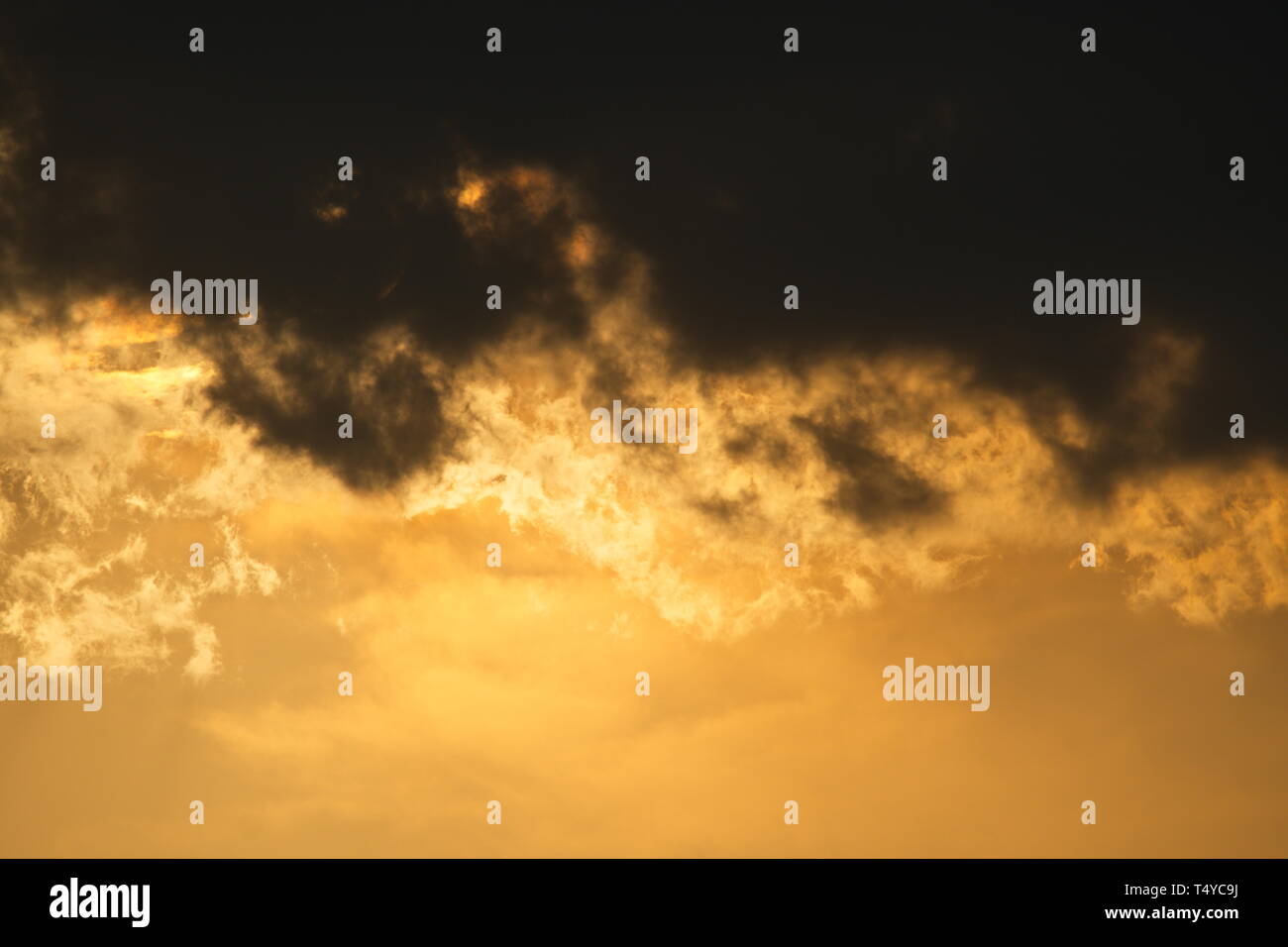 Abstract nature background. Dramatic sunset clouds and sky Stock Photo ...
