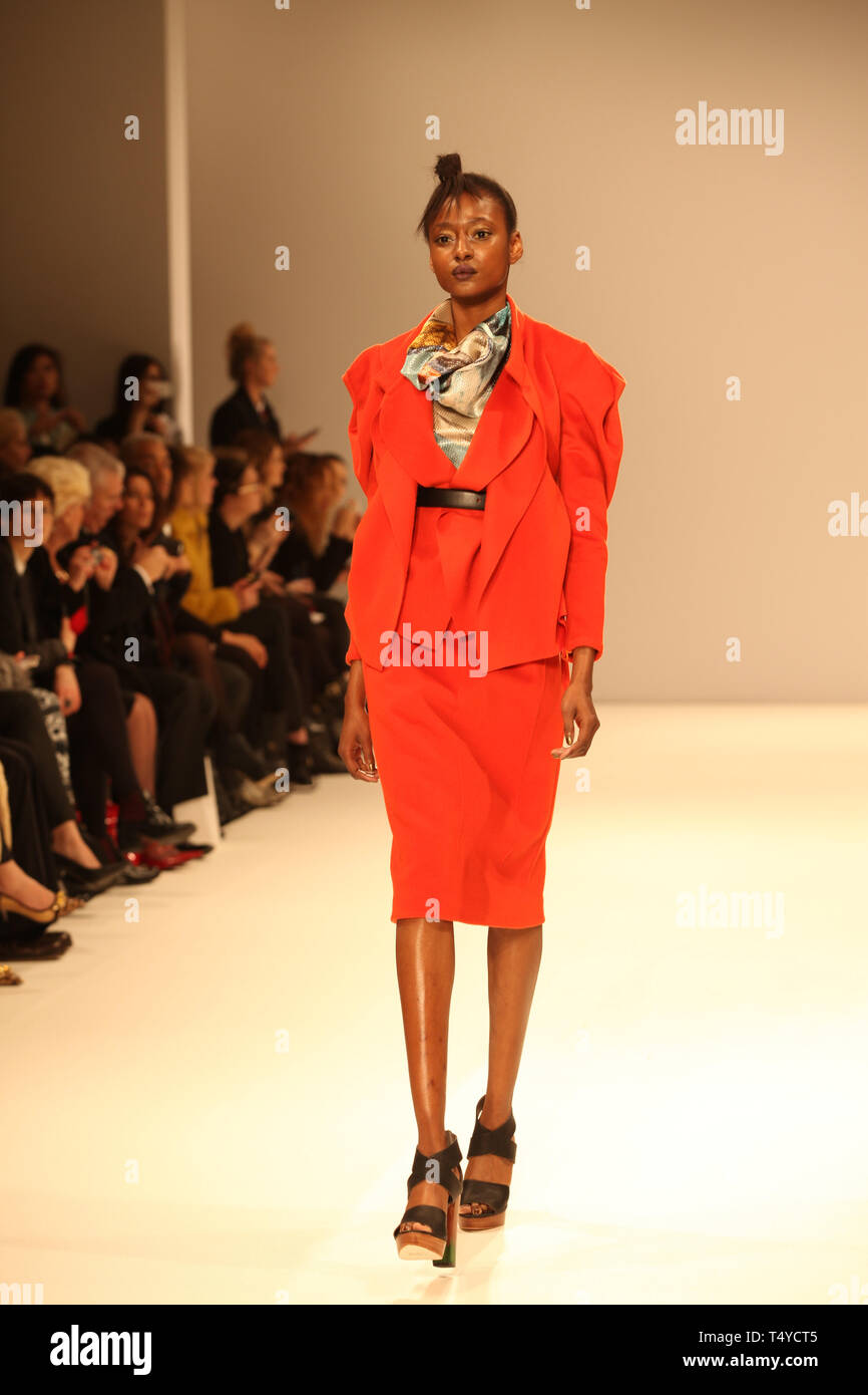 London fashion week,2014 Stock Photo