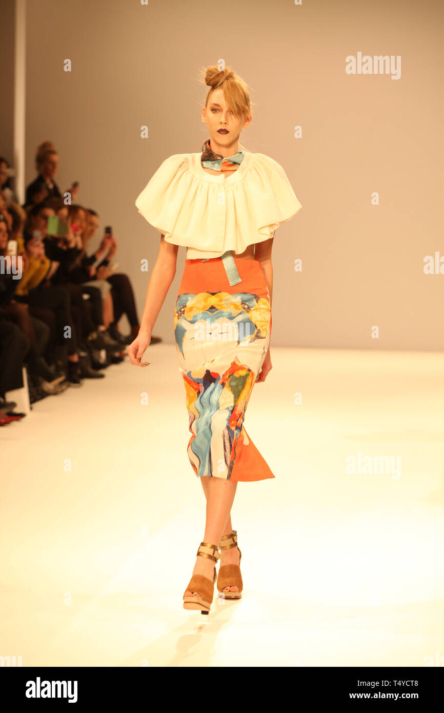 London fashion week,2014 Stock Photo