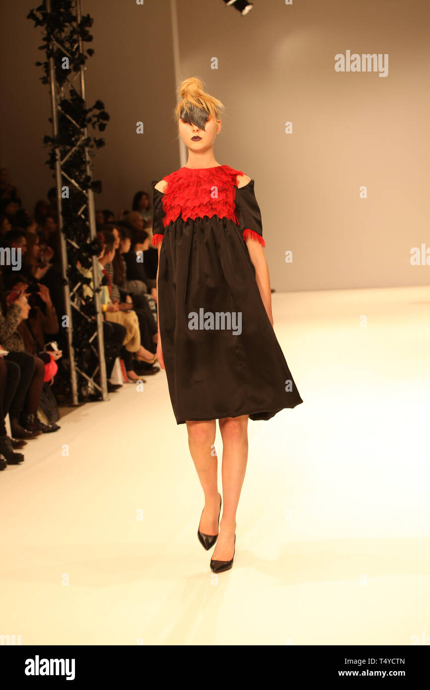 London fashion week,2014 Stock Photo