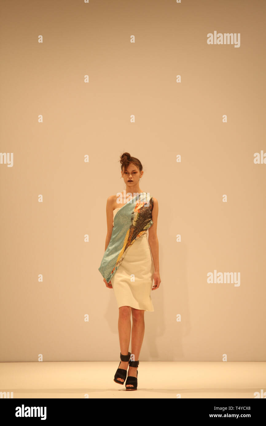 London fashion week,2014 Stock Photo