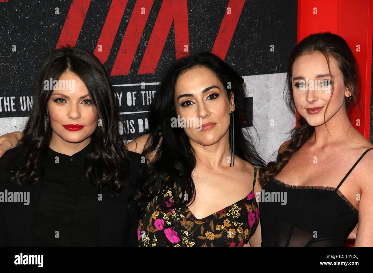 Premiere Of Netflix's 'The Dirt'  Featuring: Alexanne Wagner, Elena Evangelo, Courtney Dietz Where: Hollywood, California, United States When: 18 Mar 2019 Credit: FayesVision/WENN.com Stock Photo