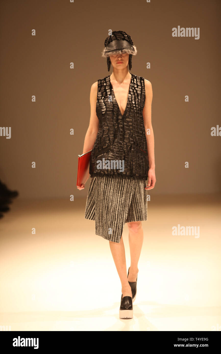London fashion week,2014 Stock Photo