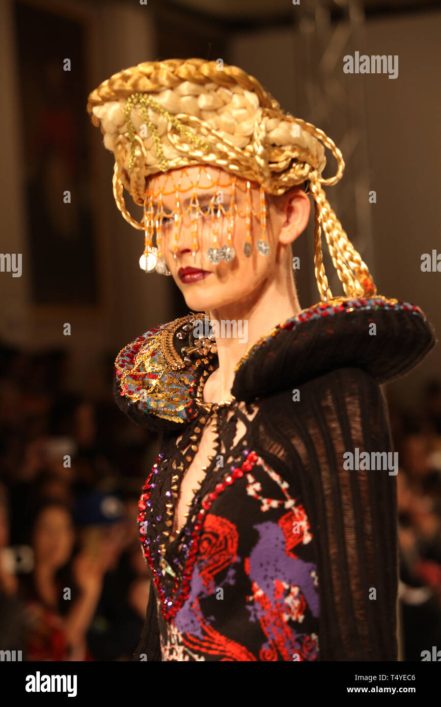 London fashion week,2014 Stock Photo