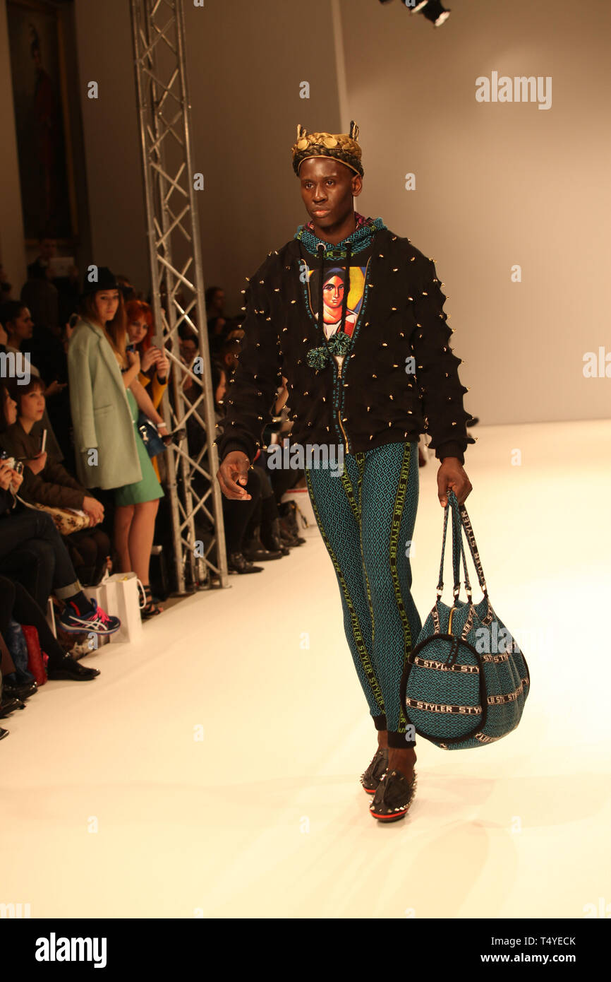 London fashion week,2014 Stock Photo