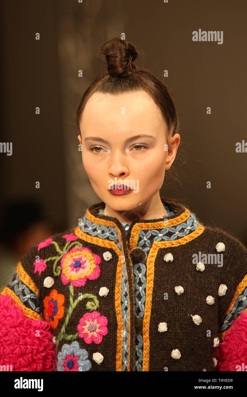 London fashion week,2014 Stock Photo