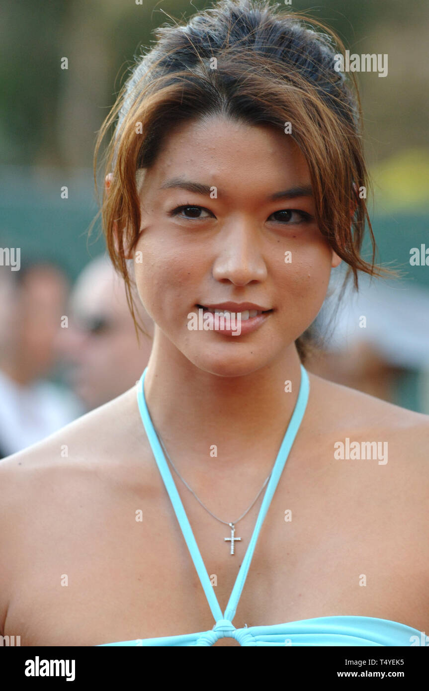 Los Angeles Ca July 25 2005 Actress Grace Park Star Of Tv Series Battlestar Galactica At