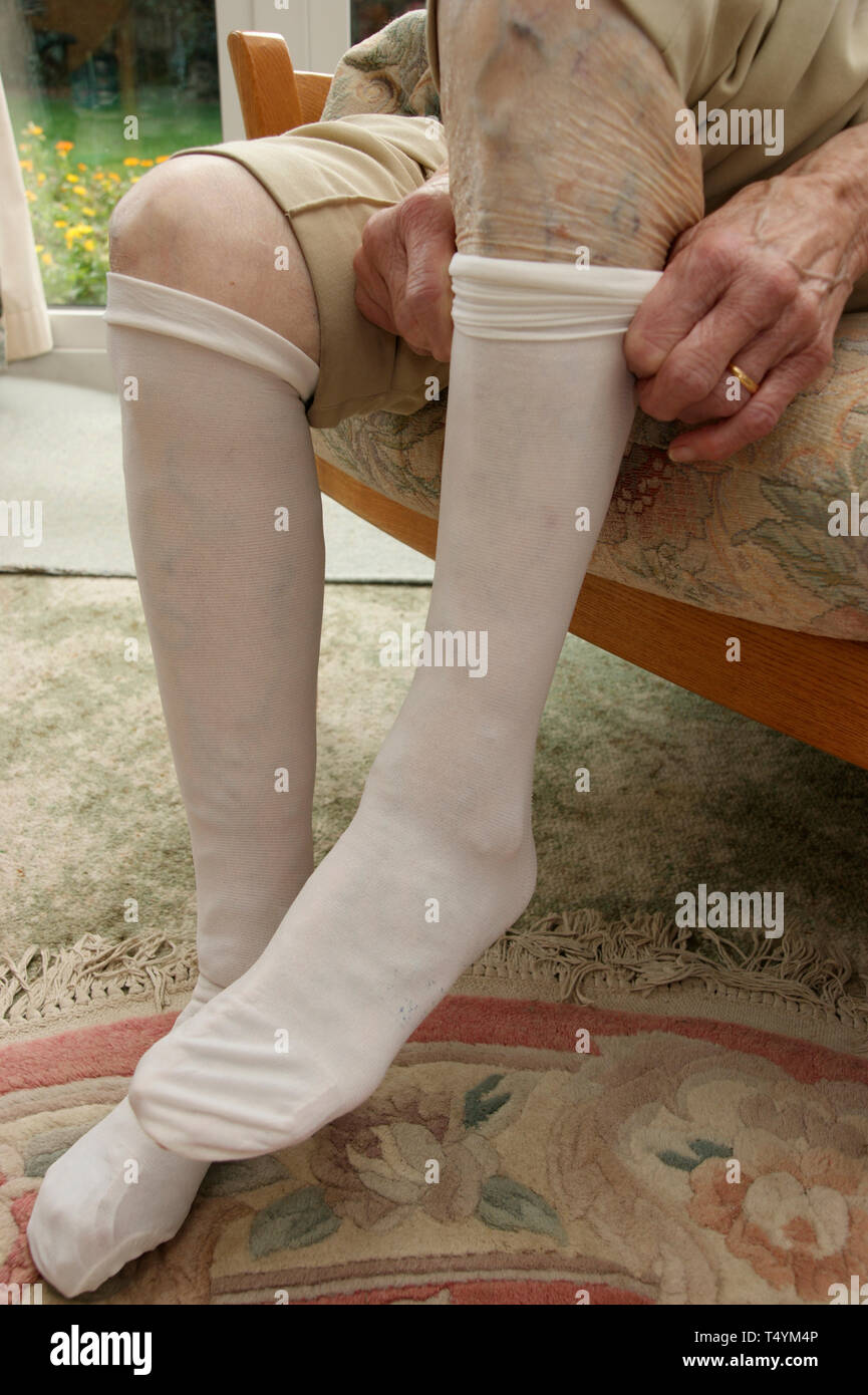 Compression Stockings Stock Photos & Compression Stockings Stock Images