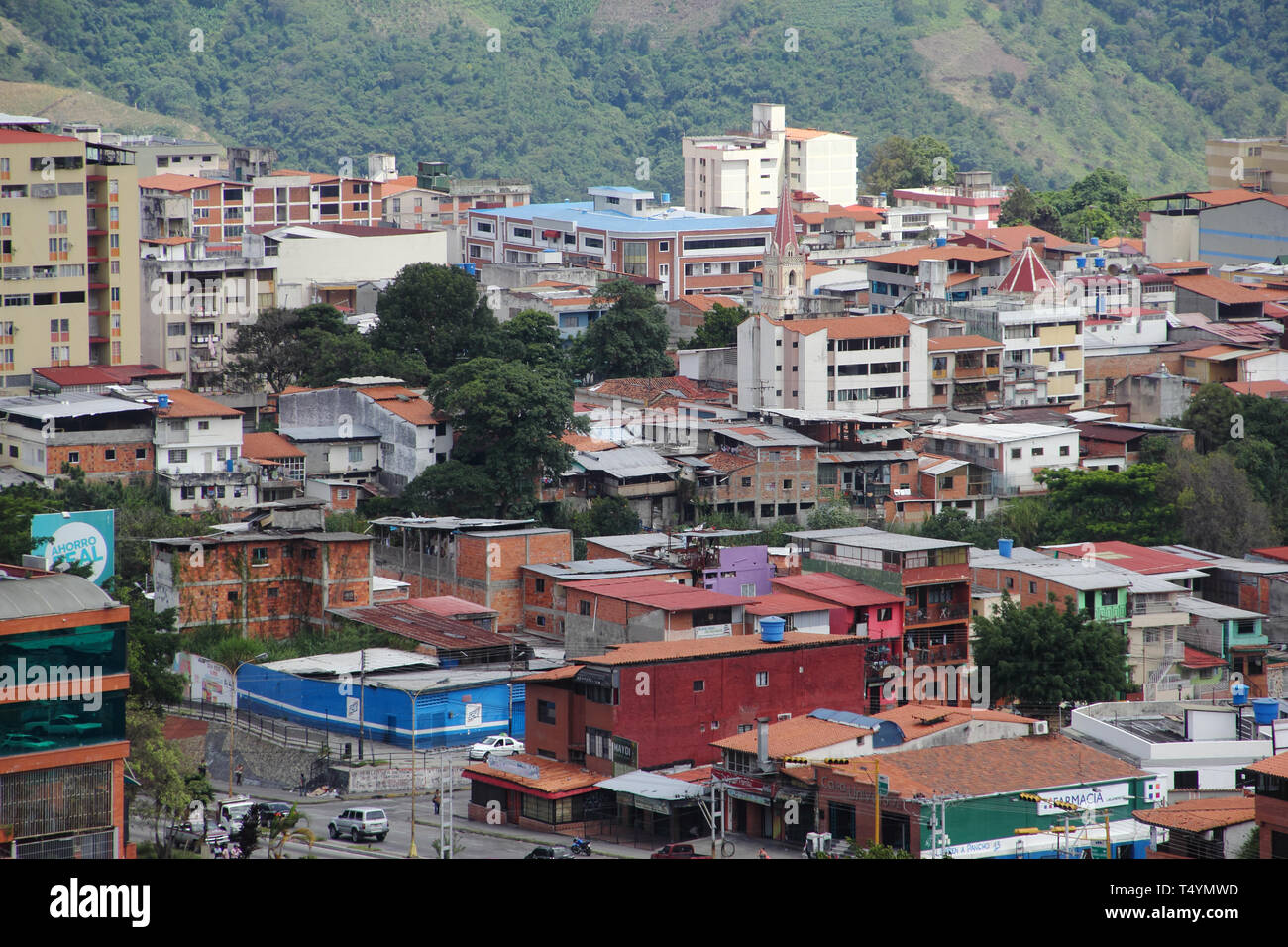 View of Merida City, Venezuela. Stock Photo