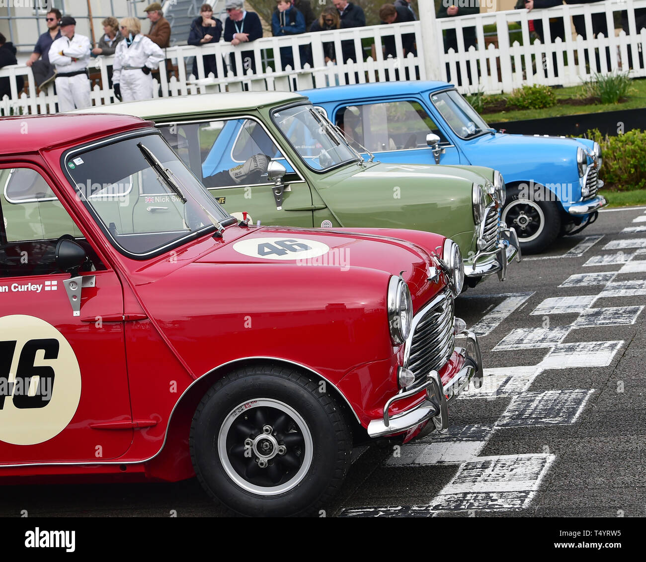 Ready for the off, Mini Cooper S, Betty Richmond Trophy Final, Mini