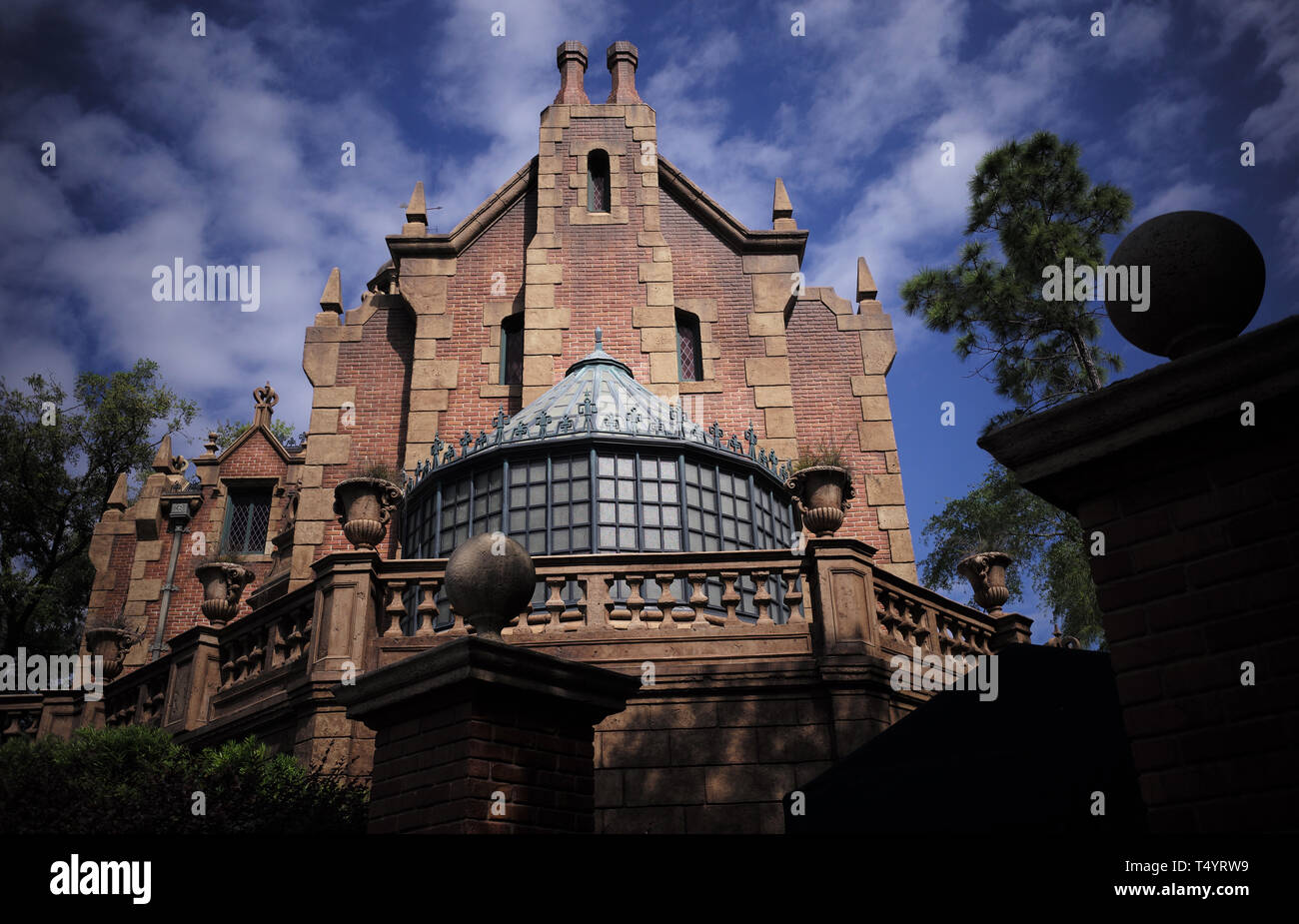 Haunted Mansion at Disney World Orlando Florida Stock Photo