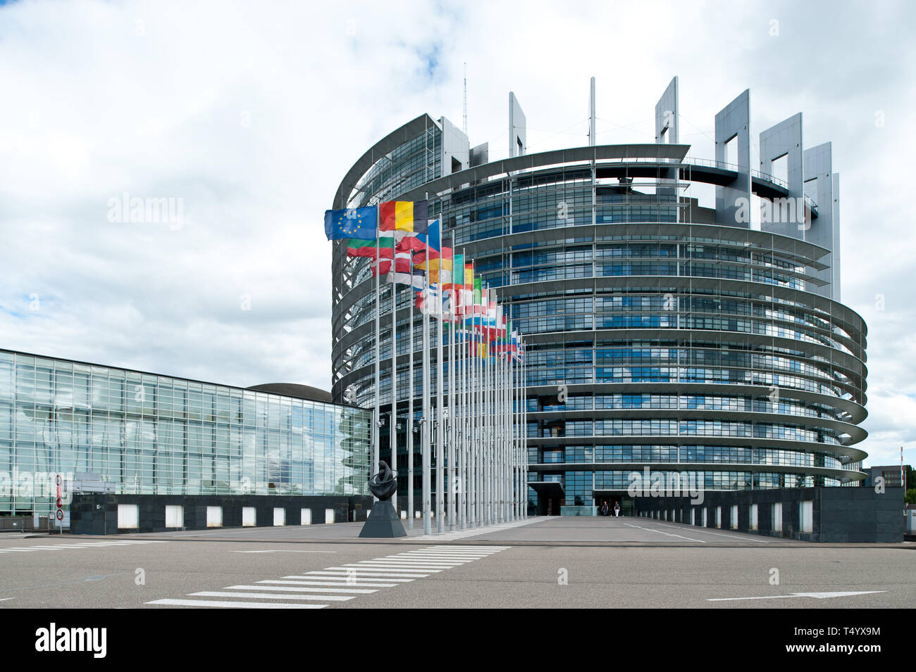 Das Europaische Parlament Inoffiziell Auch Europaparlament Oder Eu Parlament Kurz Ep Mit Offiziellem Sitz In Strassburg Ist Das Parlament Der Europa Stock Photo Alamy