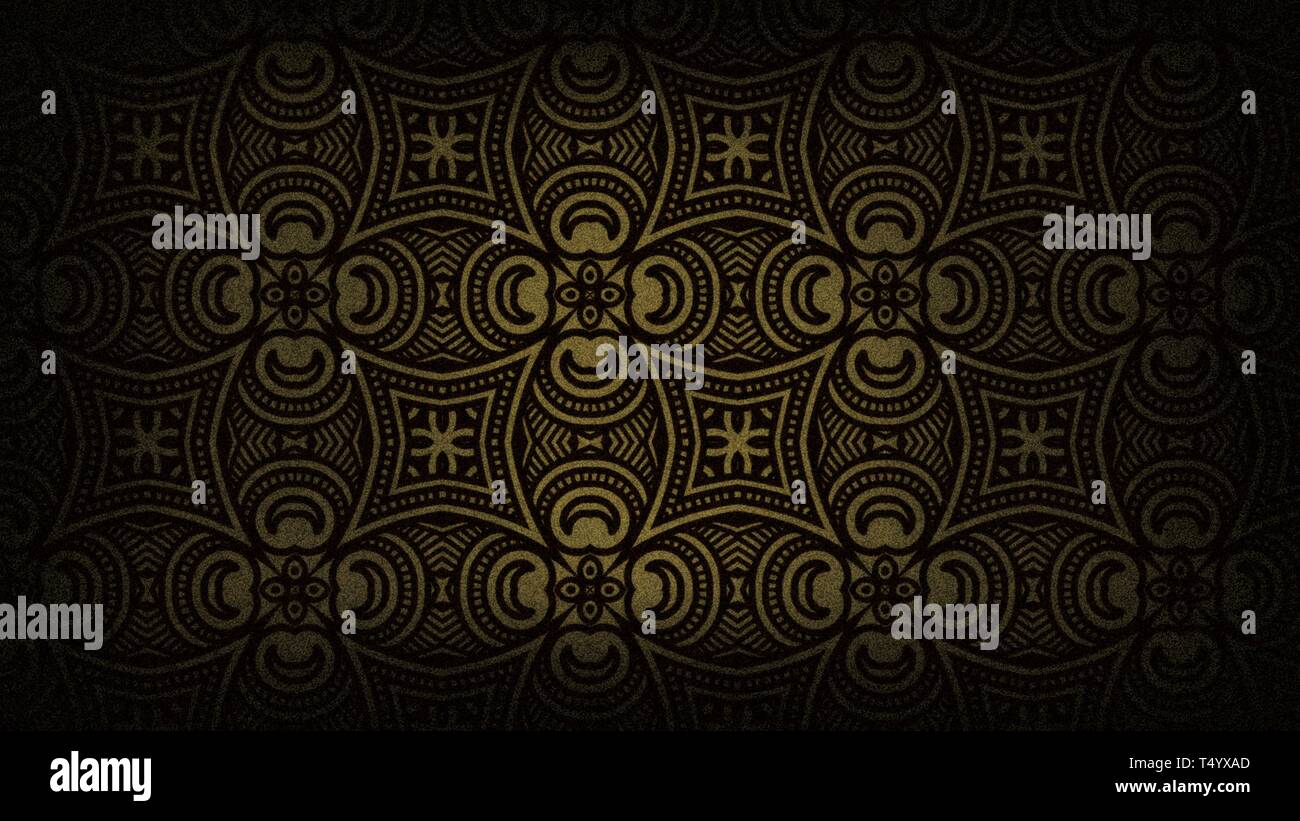 Vintage Flower Pattern Wallpaper Stock Photo - Alamy