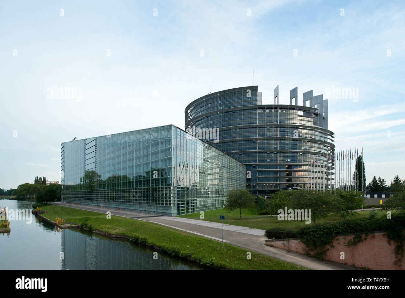 Das Europaische Parlament Inoffiziell Auch Europaparlament Oder Eu Parlament Kurz Ep Mit Offiziellem Sitz In Strassburg Ist Das Parlament Der Europa Stock Photo Alamy