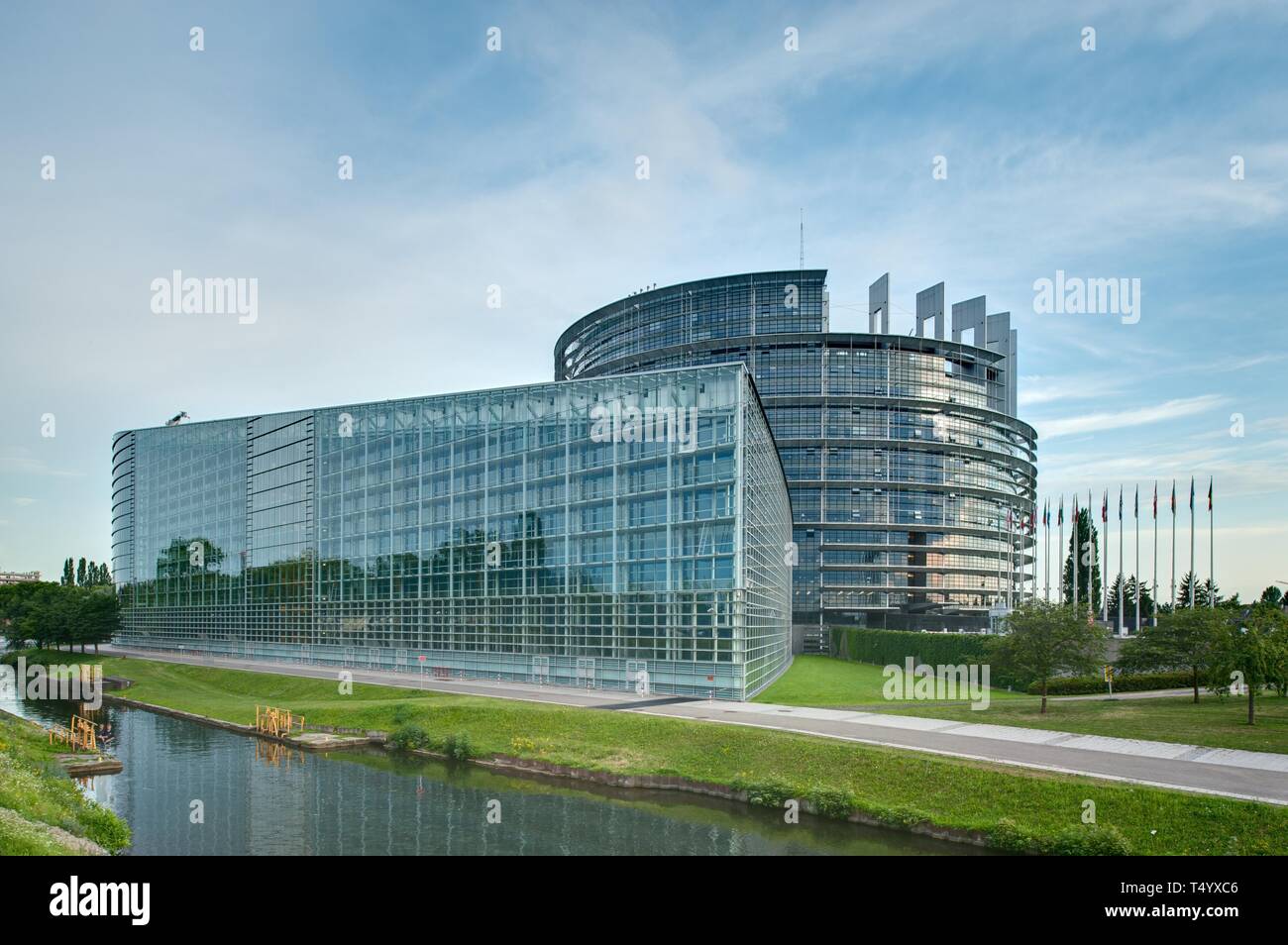 Das Europaische Parlament Inoffiziell Auch Europaparlament Oder Eu Parlament Kurz Ep Mit Offiziellem Sitz In Strassburg Ist Das Parlament Der Europa Stock Photo Alamy