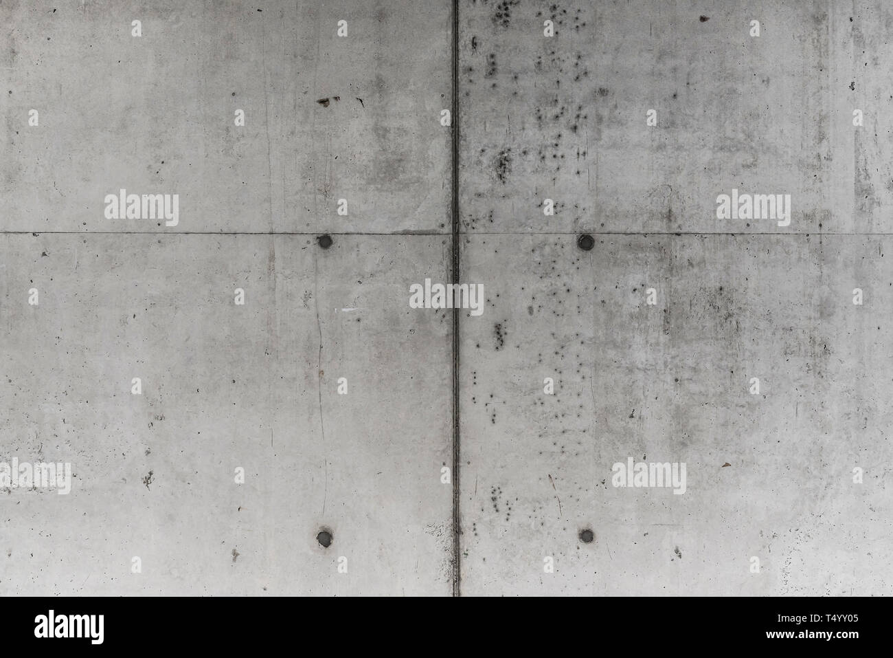 close-up shot of plain grey concrete wall background Stock Photo
