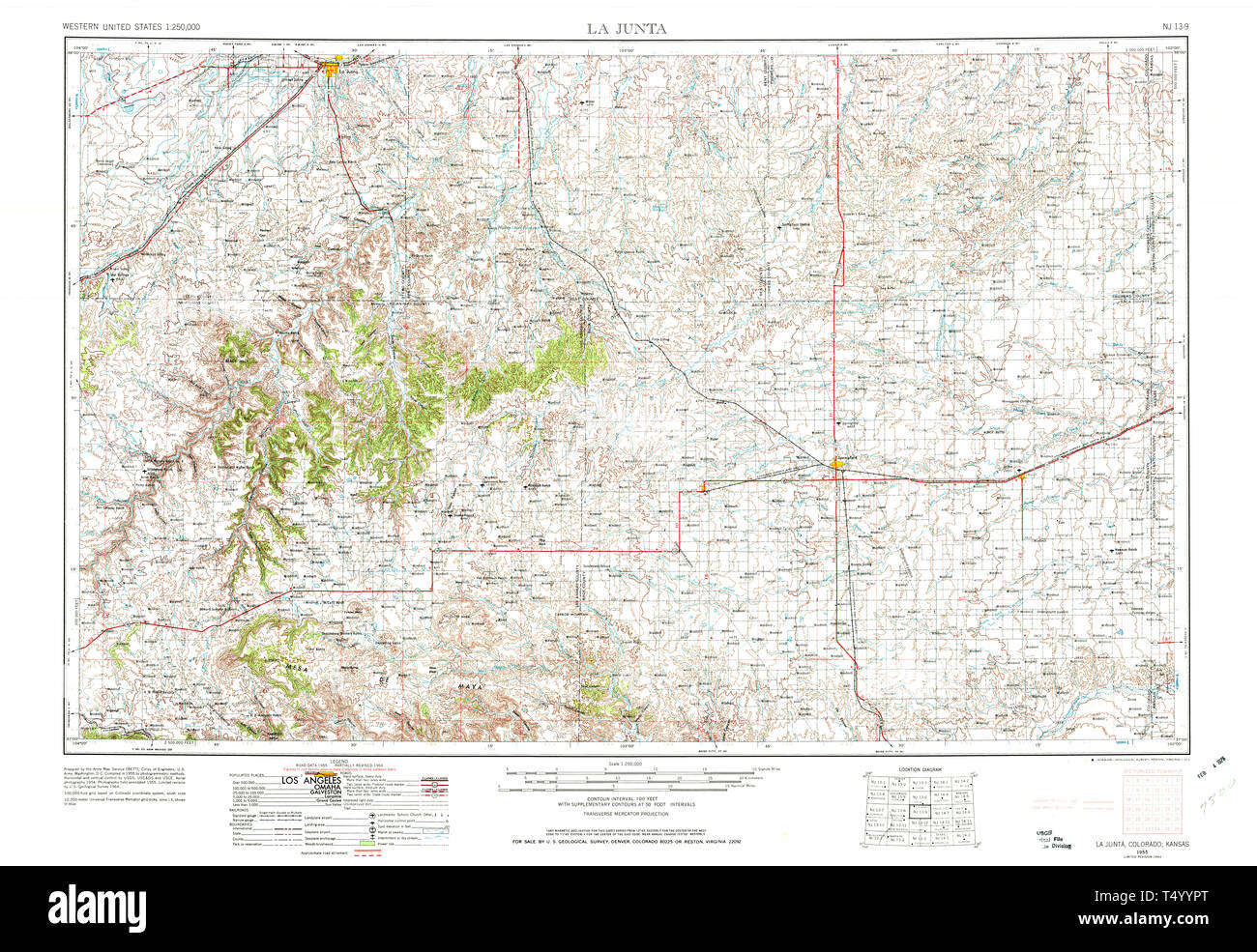 La junta map hires stock photography and images Alamy