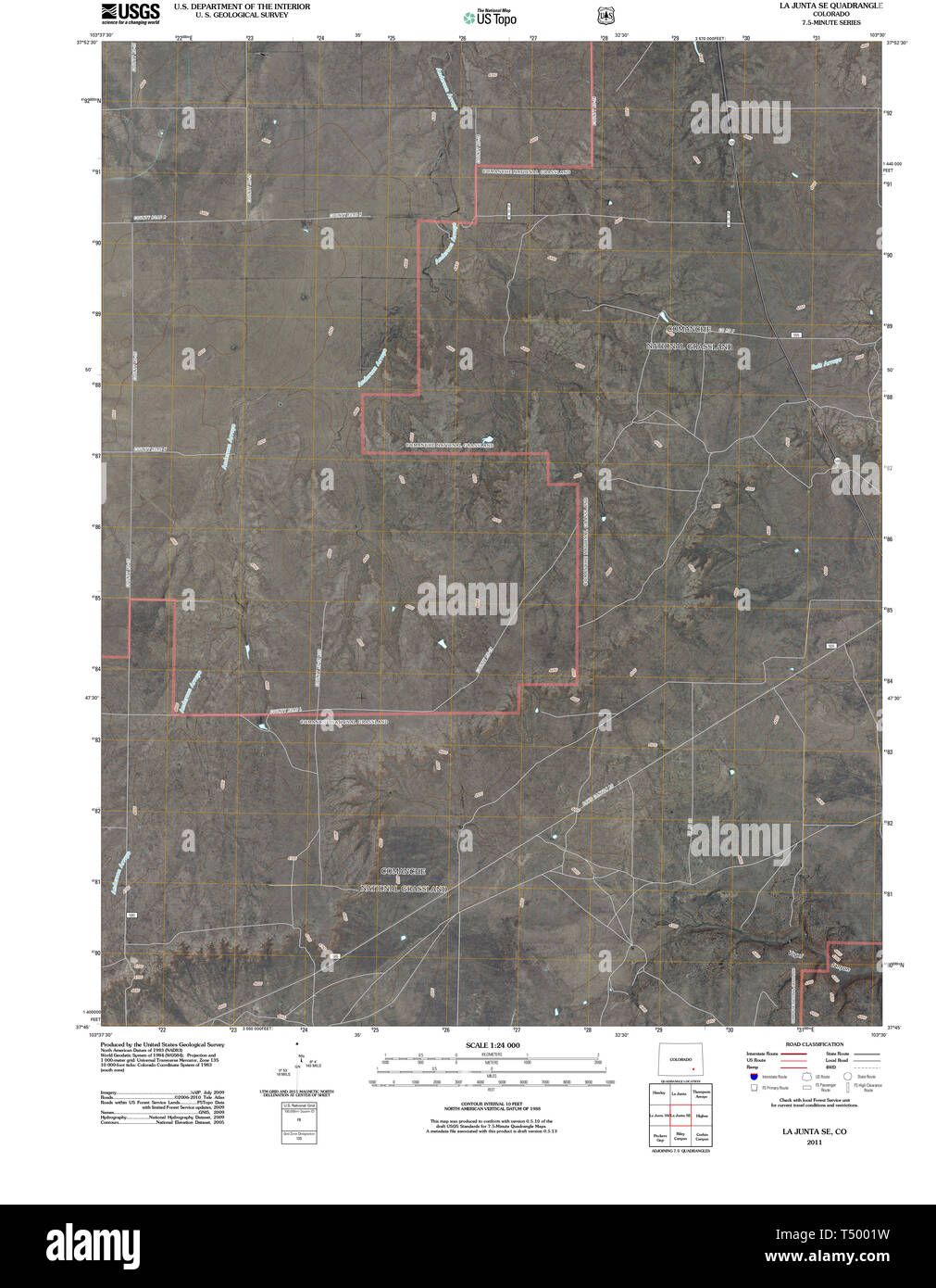 La junta colorado map hires stock photography and images Alamy