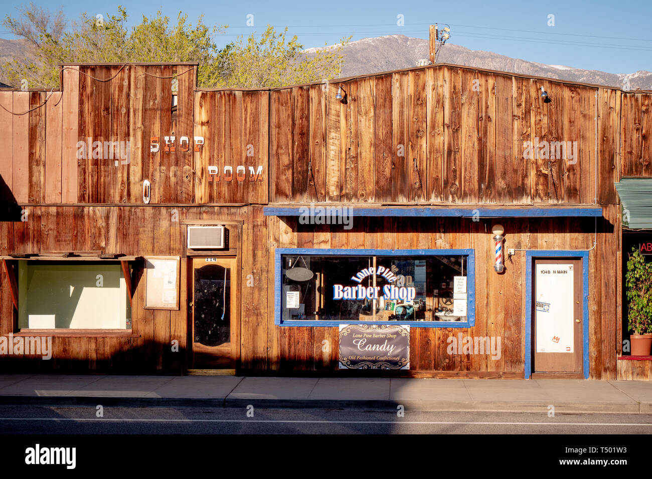 Wild West 1905 Shamrock Saloon PHOTO Nevada Bar Barber Shop Old Tavern Cowboys 