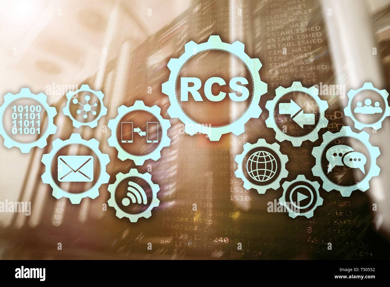 Rcs Data RCS. Rich Communication Services. Ñommunication Protocol. Technology ...