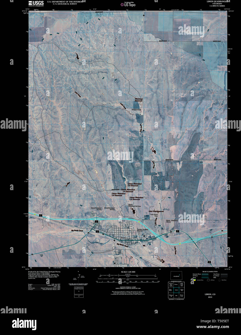 Limon colorado map hires stock photography and images Alamy