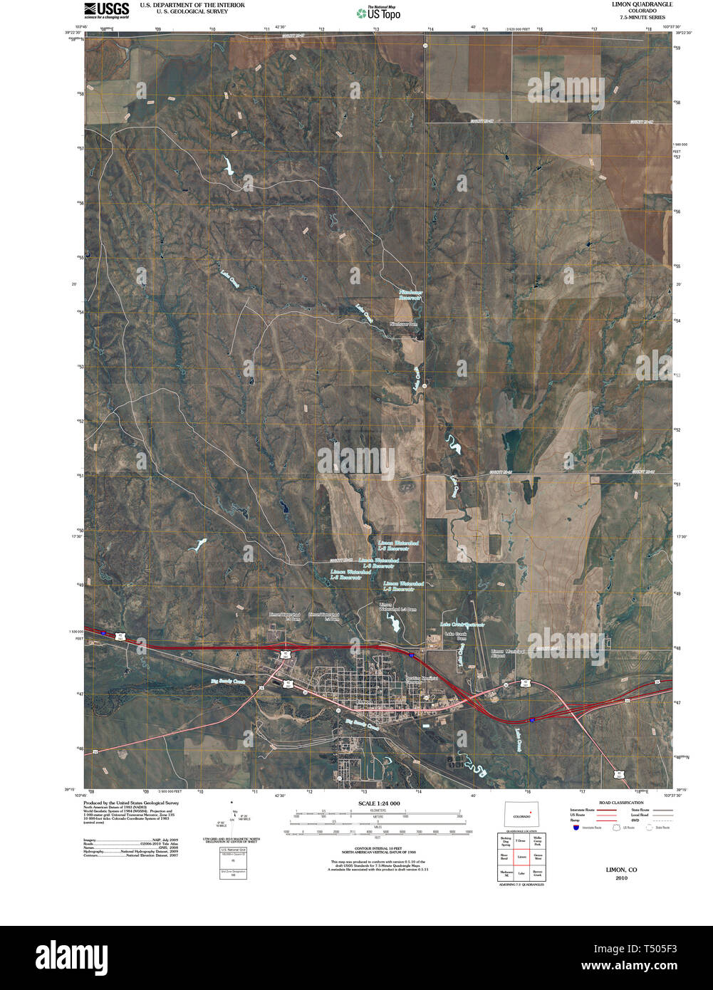 Limon colorado map hires stock photography and images Alamy