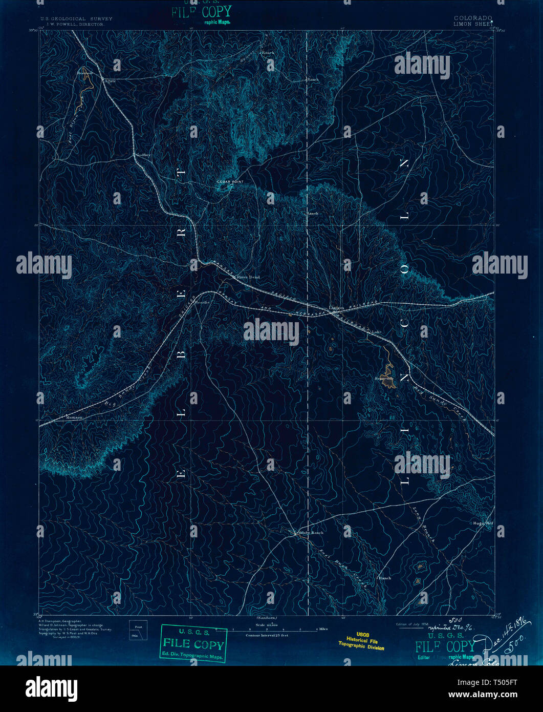 Limon colorado map hires stock photography and images Alamy