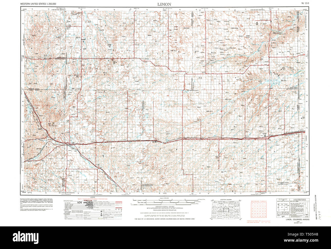 Limon colorado map hires stock photography and images Alamy