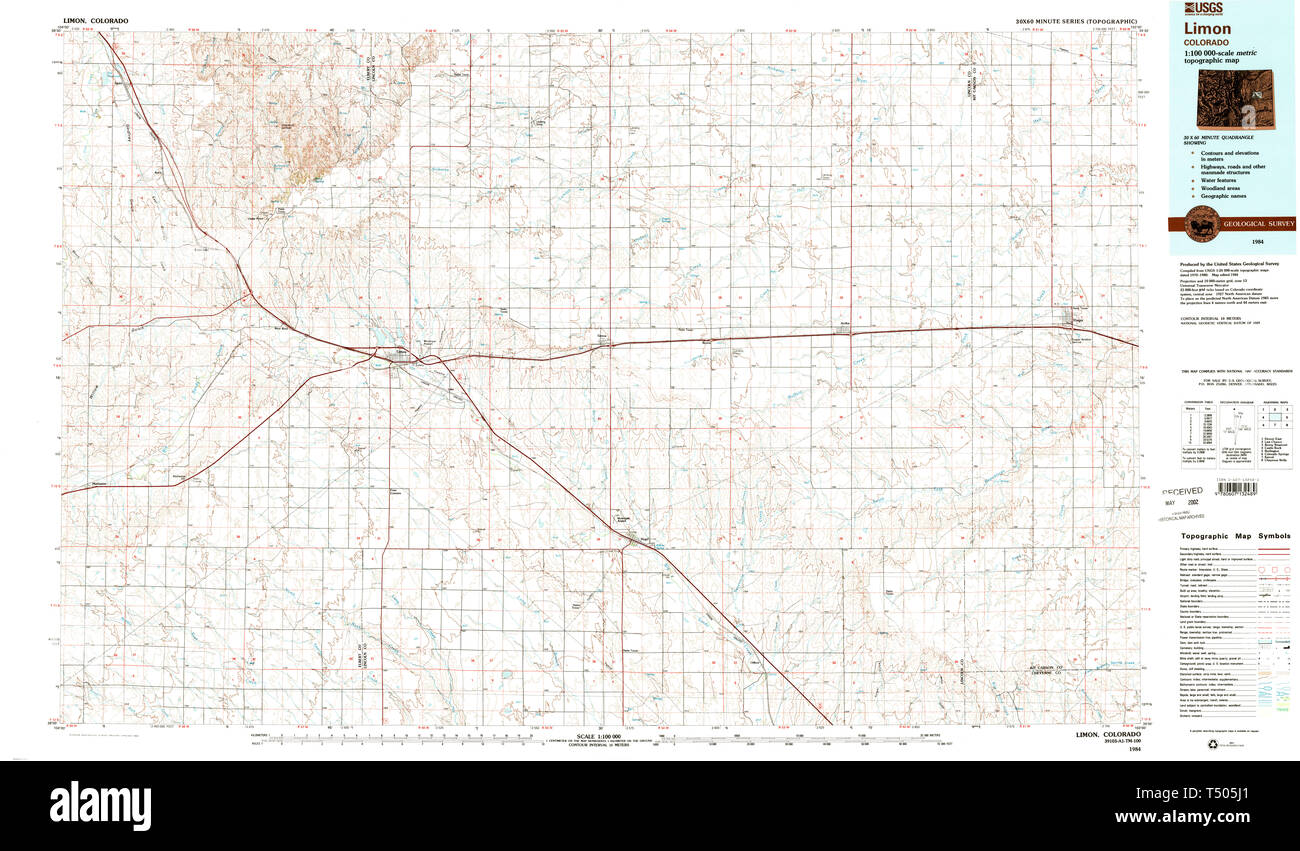 Limon colorado map hires stock photography and images Alamy