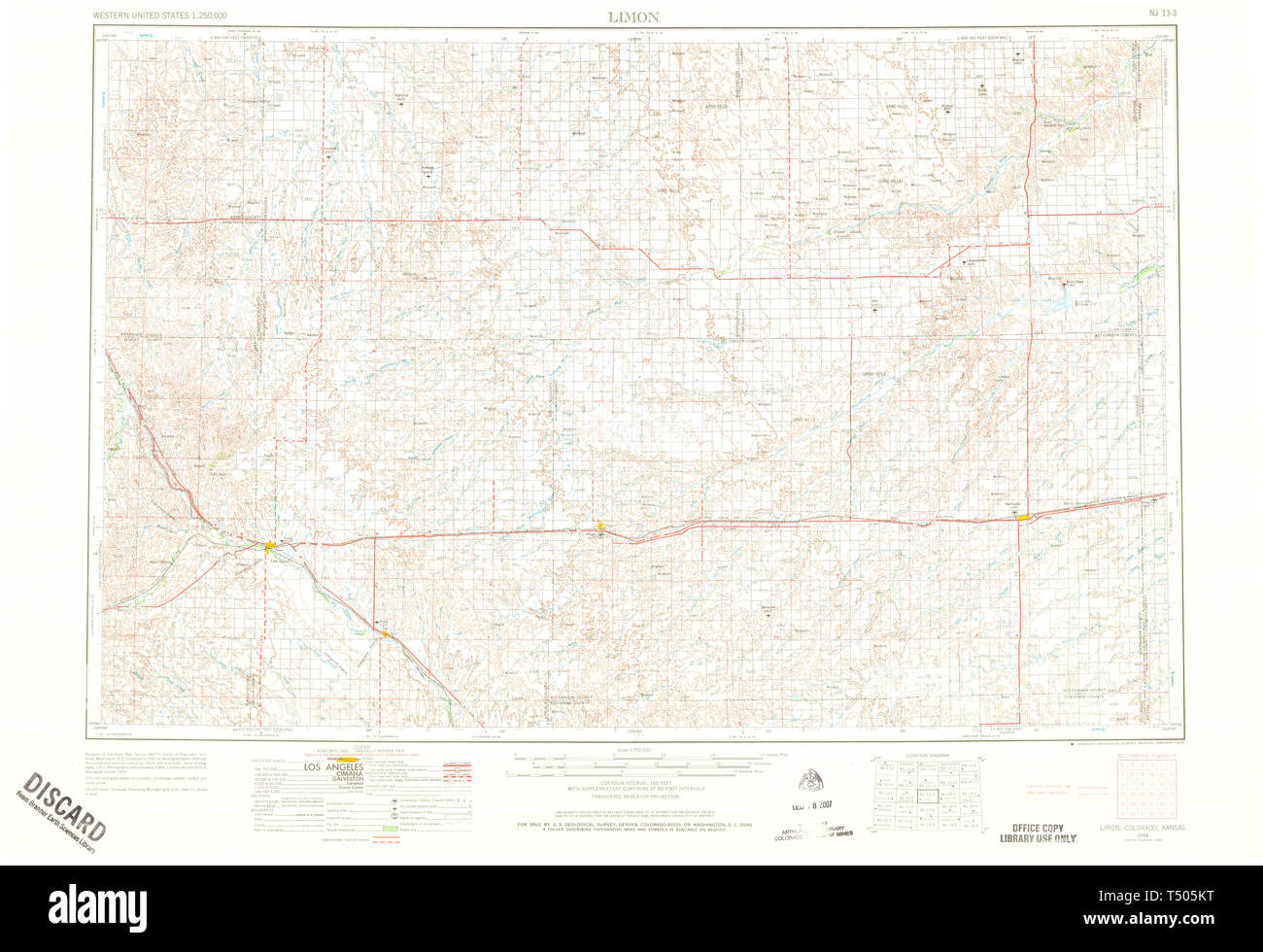 Limon colorado map hires stock photography and images Alamy
