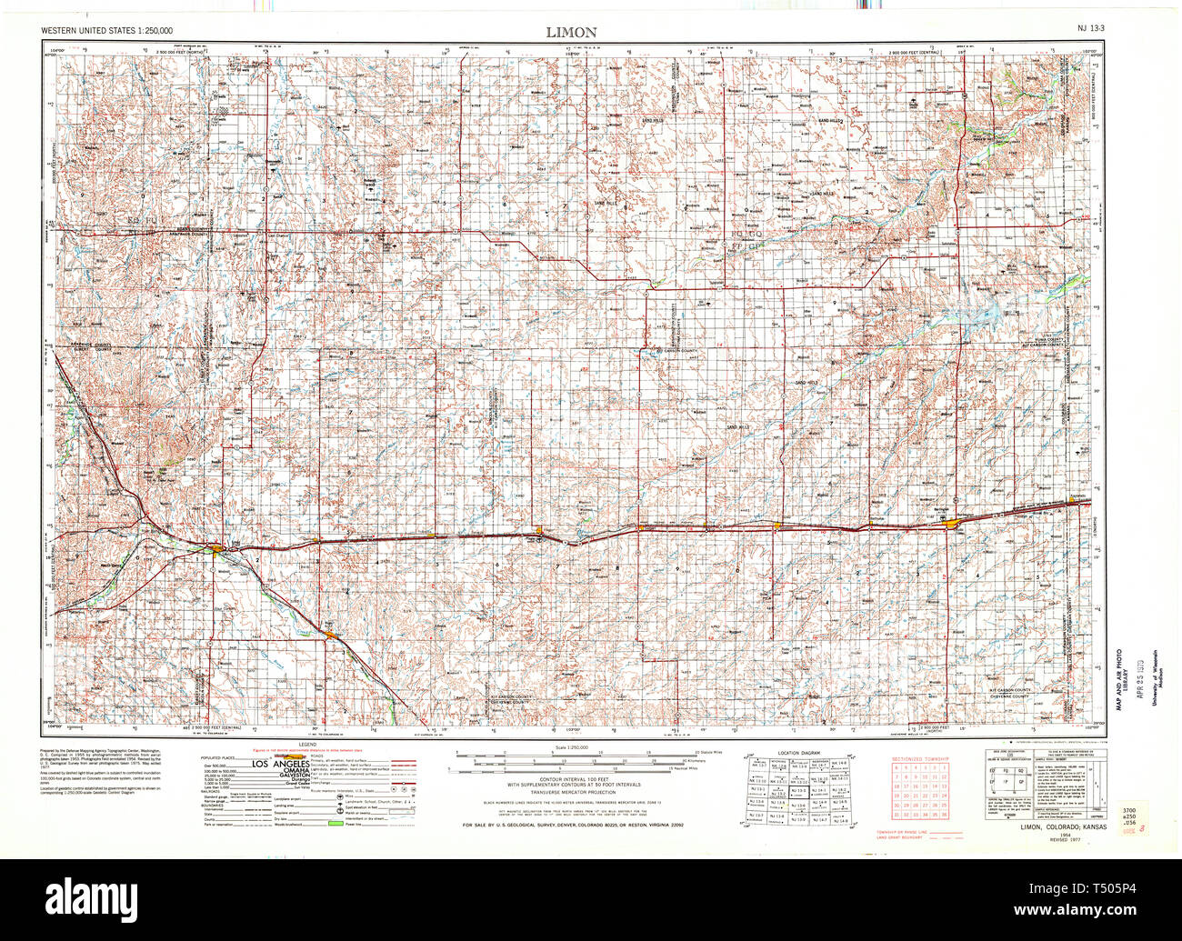 Limon colorado map hires stock photography and images Alamy